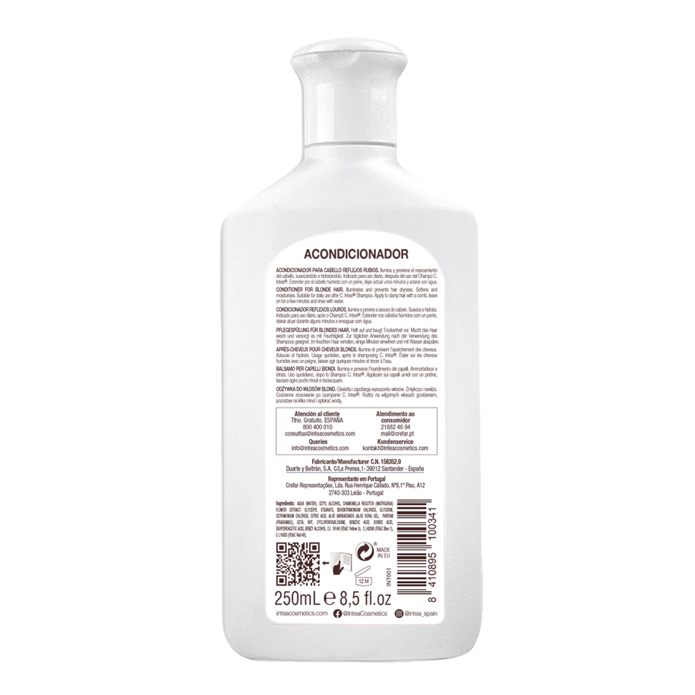 Conditioner for Light Golden Brown Hair | Softens & Protects Blonde Hair – Intea Cosmetics
